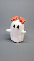 Ghost Figurine with Flowers by MW Ceramics