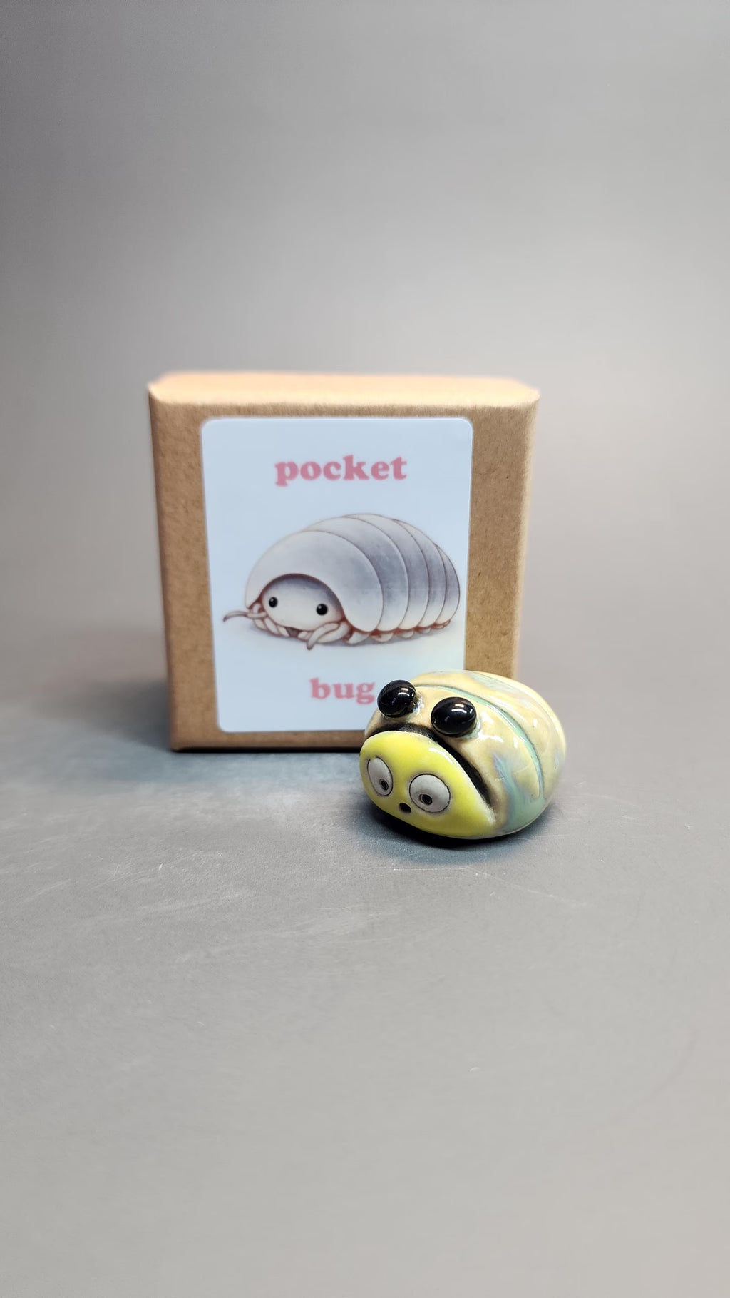 Green Pocket Bug by MW Ceramics