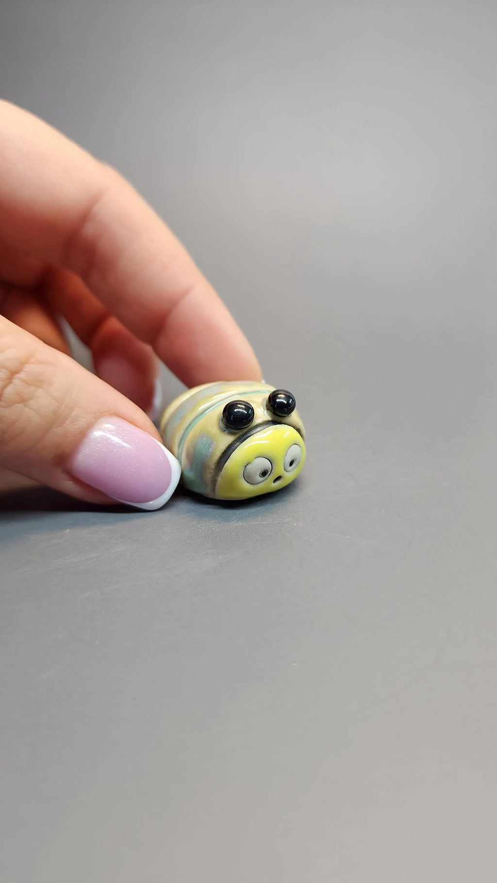 Green Pocket Bug by MW Ceramics