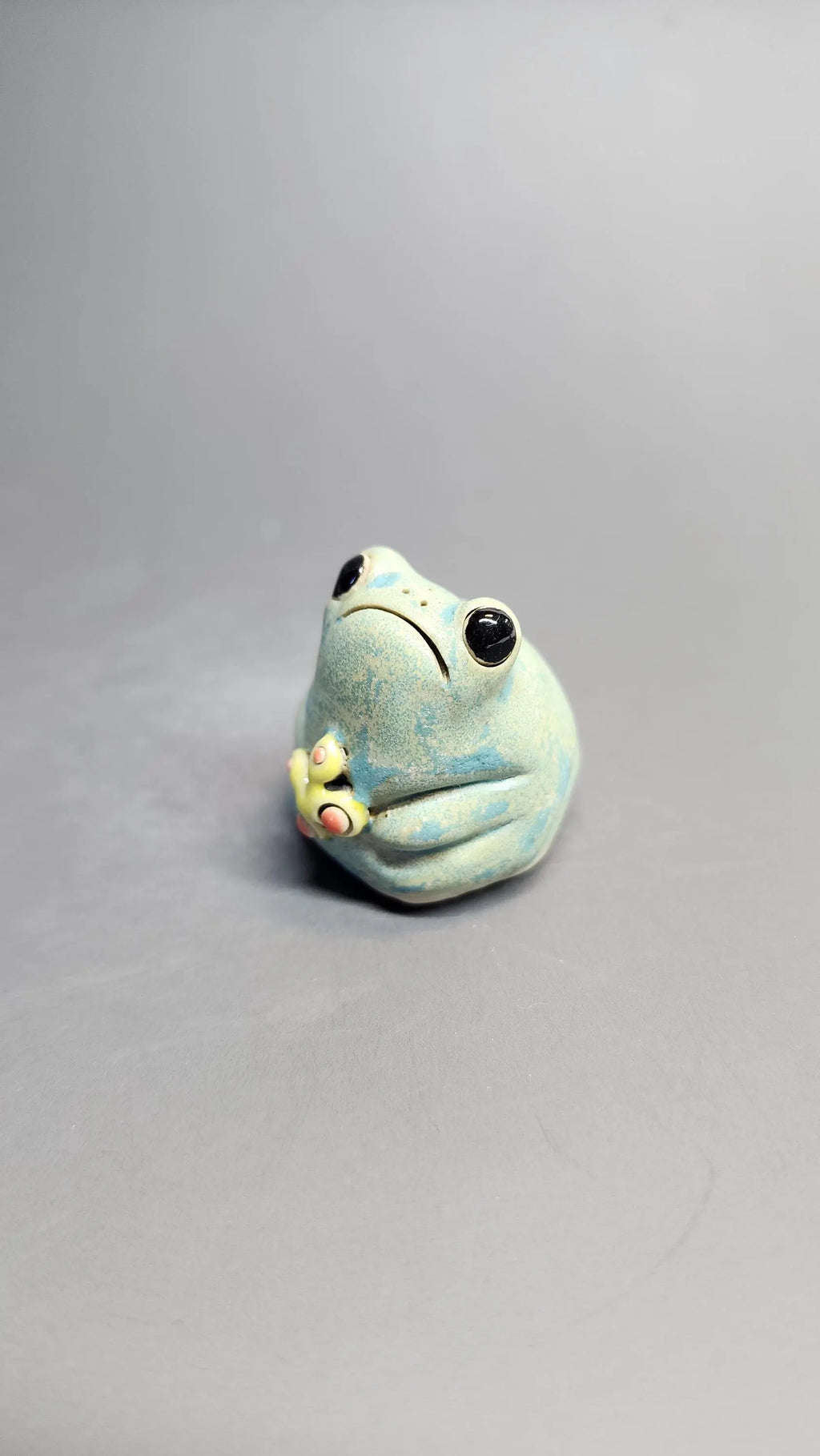 Chubby Butterfly Frog by MW Ceramics