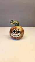 22k Gold Luster Pumpkin Ghost by MW Ceramics