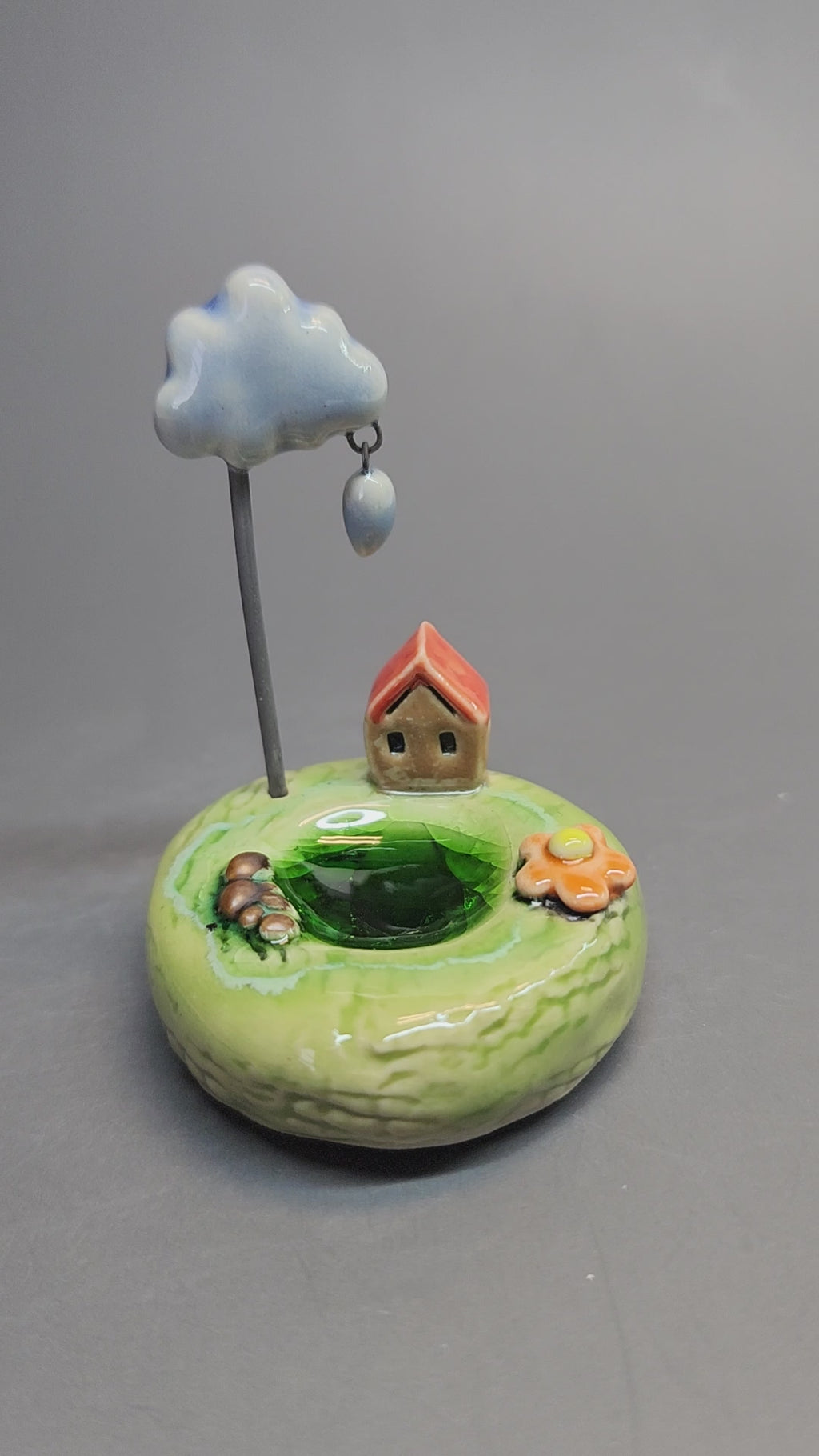 Cute Ring Dish Dream Town™ by MW Ceramics