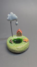 Cute Ring Dish Dream Town™ by MW Ceramics