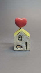 Dream Town™ Ceramic House #137  by MW Ceramics