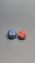 Two Cute Emotional Support Pebble by MW Ceramics