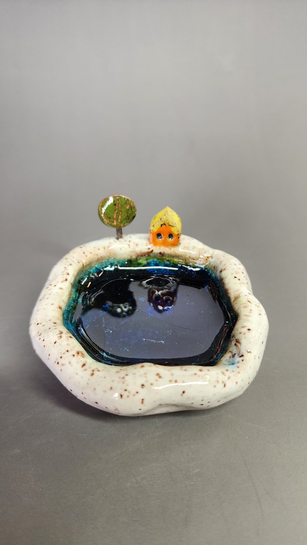 Cute Ring Dish Dream Town™ by MW Ceramics