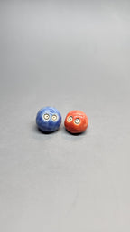 Two Cute Emotional Support Pebble by MW Ceramics