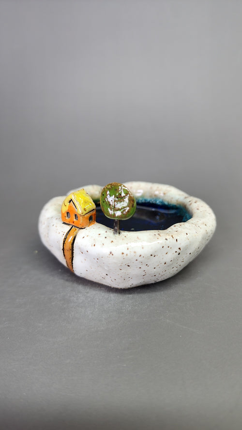 Cute Ring Dish Dream Town™ by MW Ceramics