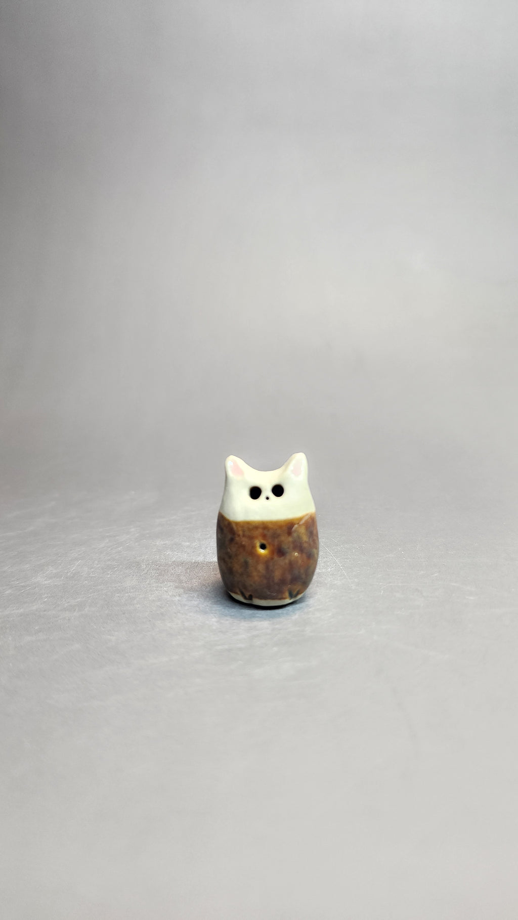 Mini Ceramic KITTEN Cat Figurine by MW Ceramics
