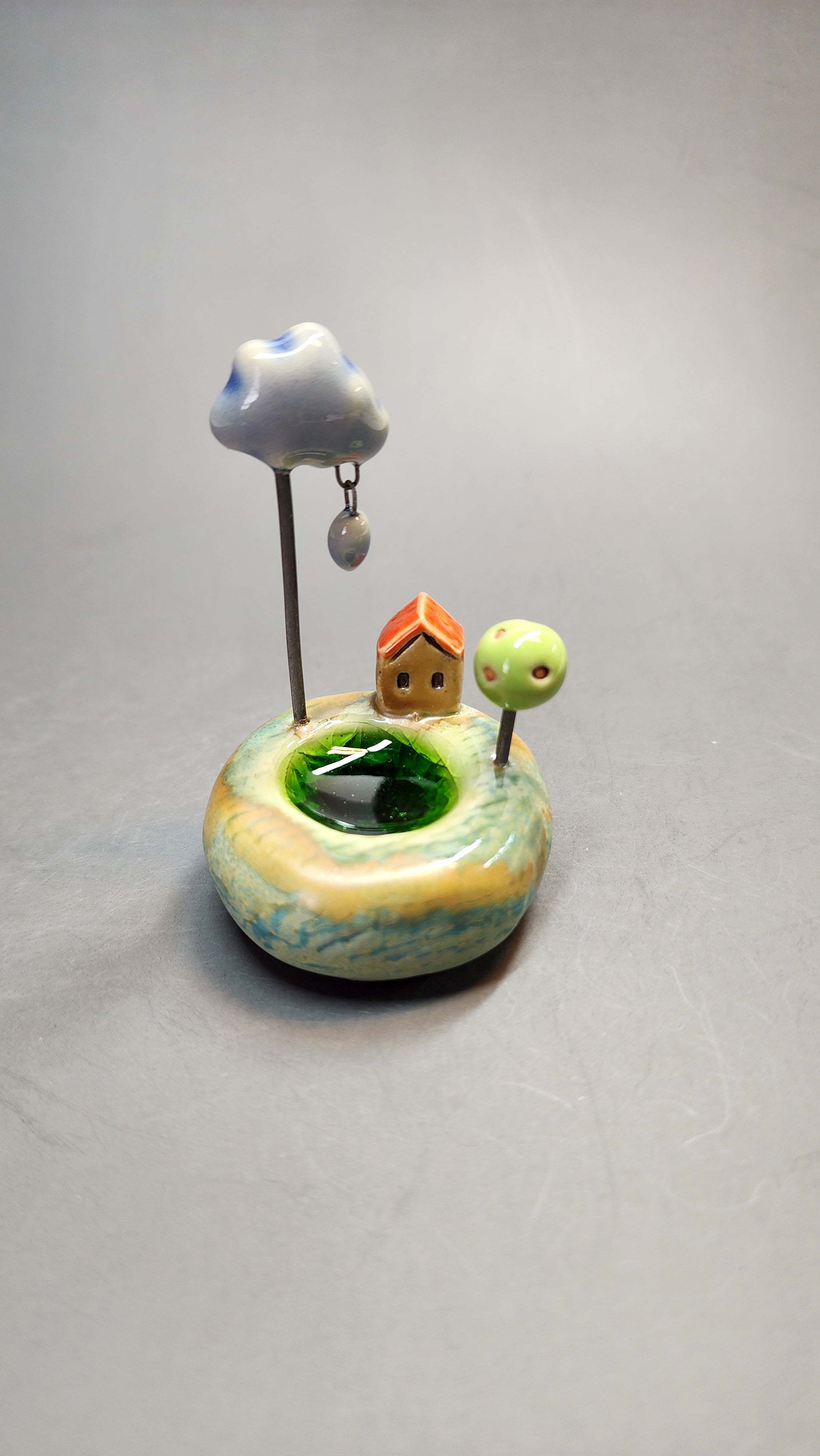 Cute Ring Dish Dream Town™ by MW Ceramics