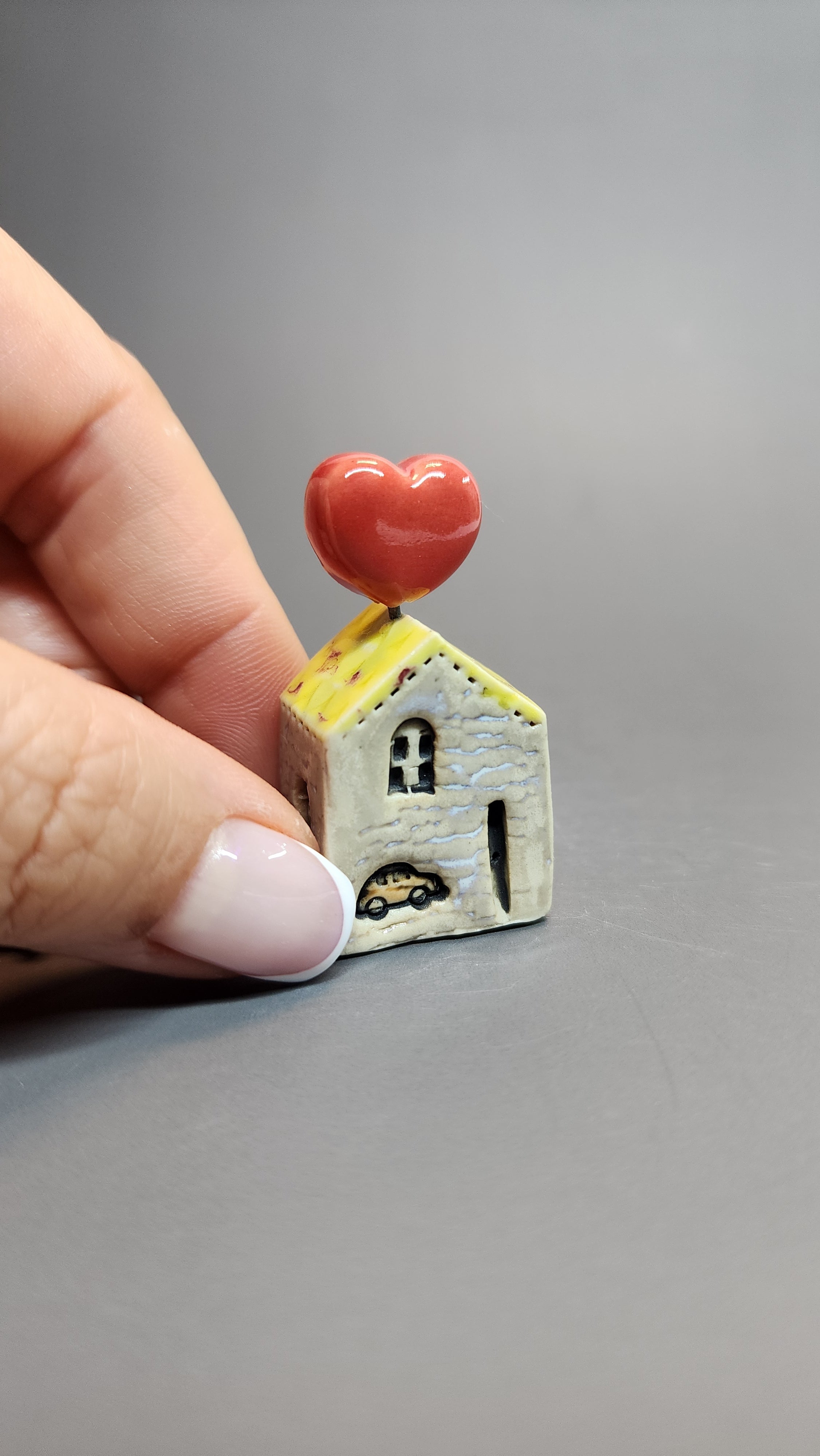 Dream Town™ Ceramic House #137  by MW Ceramics